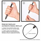 DUNBONG 4 in 1 Multicolor pen, Metal Cased Multifunction Pen, 0.5mm Mechanical