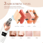 2025 Blackhead Remover Pore Vacuum,Facial Pore Cleaner-5 Suction Power,5