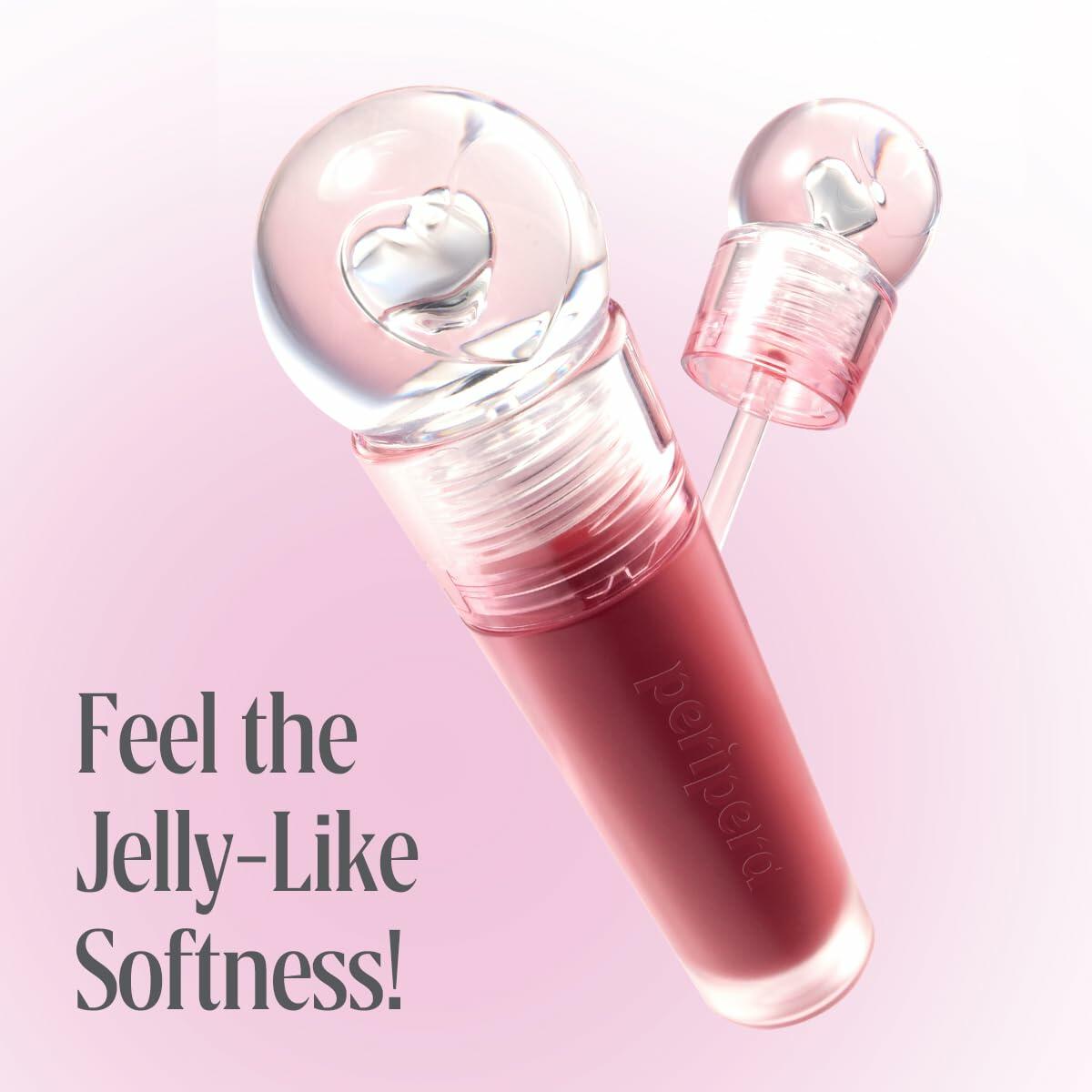 Peripera Ink Jellable Tint, Lip Stain, Korean Lip Tint, High Pigment Color,