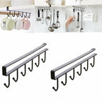 2 PACK Mug Holder,Coffee Cup Holder,Kitchen Utensil Storage Hook,Cabinet Storage