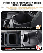 ECOZEN Center Console Organizer For 2021-2026 Chevy Tahoe/Suburban & GMC