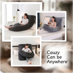 ALLOPERA Pregnancy Pillow, Full Body 57 Inch Maternity Pillow with Removable