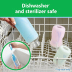 Dr. Brown's Anti-Colic Options+ Narrow Glass Baby Bottle with Level 1 Slow Flow