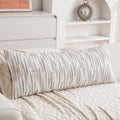 KOOLIFE Boho Long Lumbar Body Decorative Throw Pillow Covers 14x36 Inch Pack of