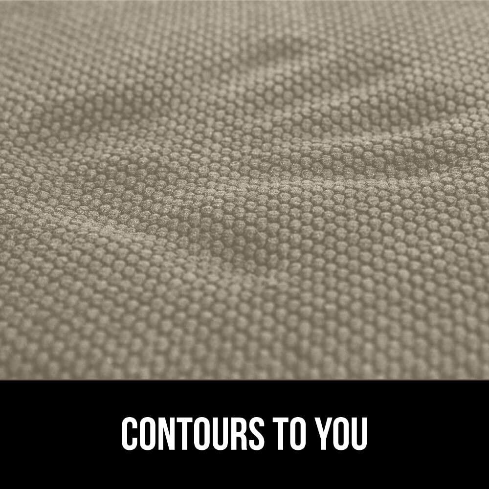 GORILLA GRIP Slip Resistant Chair Cushions, No Ties Required, Set of 6 Memory