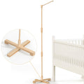 FEISIKE Baby Crib Mobile Arm, 57.4 Inch Mobile Arm for Crib Wooden Nursery Decor
