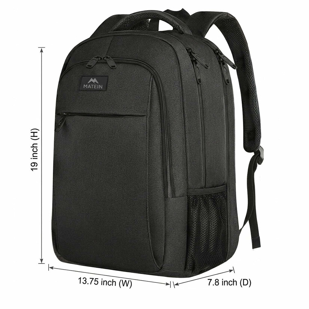 MATEIN Extra Large Backpack, 17 Inch Travel Laptop Backpack, Anti Theft TSA