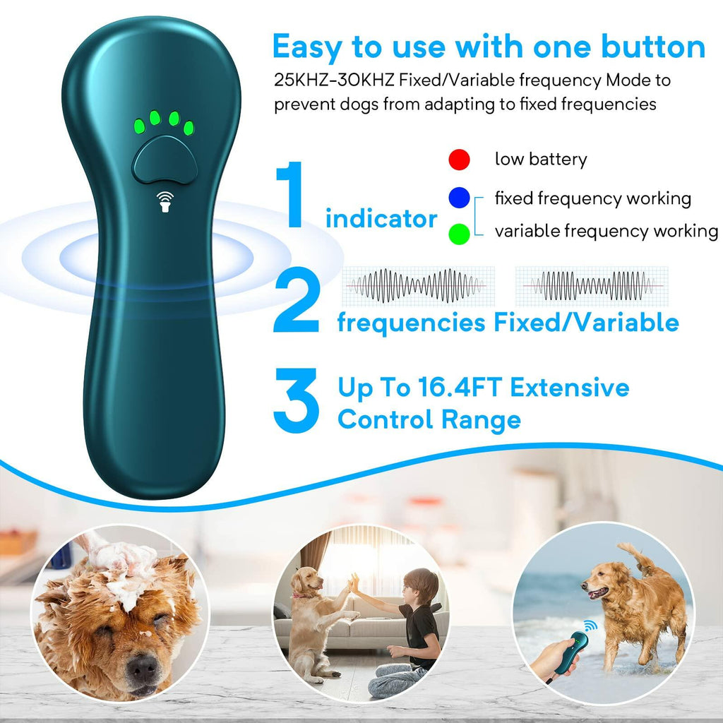 Ahwhg New Anti Barking Device,Dog Barking Control Devices,Rechargeable