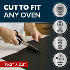 Cooks Innovations Non-Stick Oven Protector Mat - Heavy Duty Nonstick Oven Rack