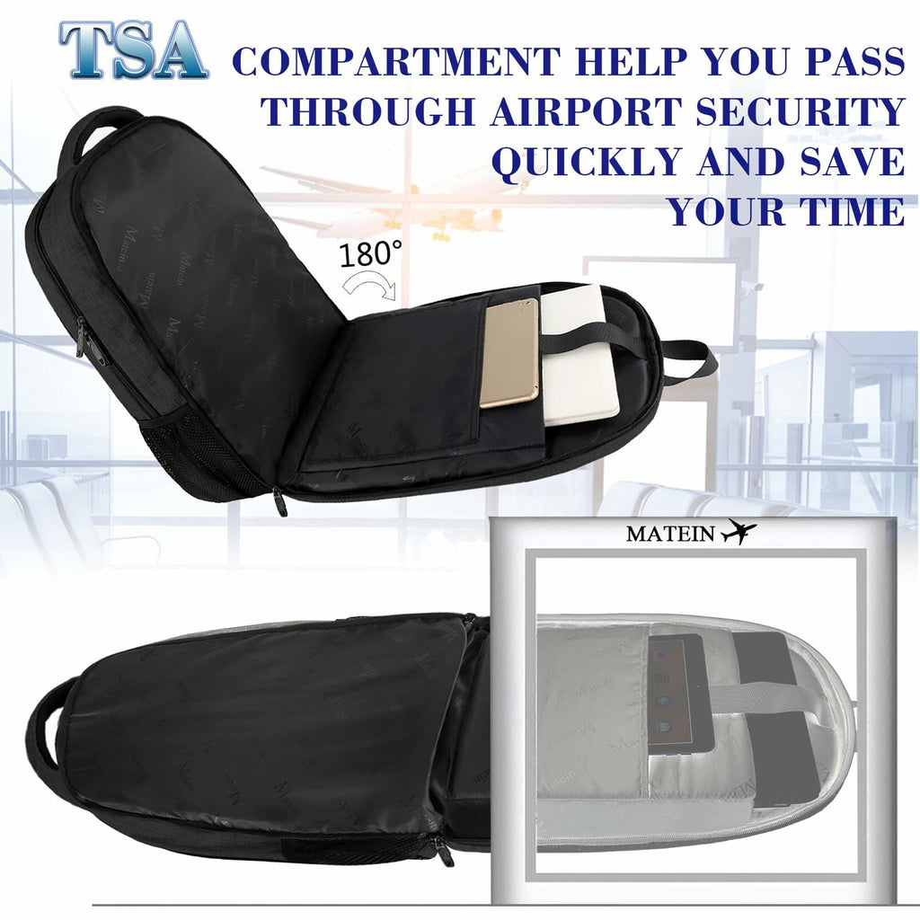 MATEIN Extra Large Backpack, 17 Inch Travel Laptop Backpack, Anti Theft TSA