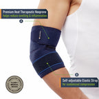 Comforband Adjustable Elbow Brace – Targeted Support for Tennis Elbow, Golfer's