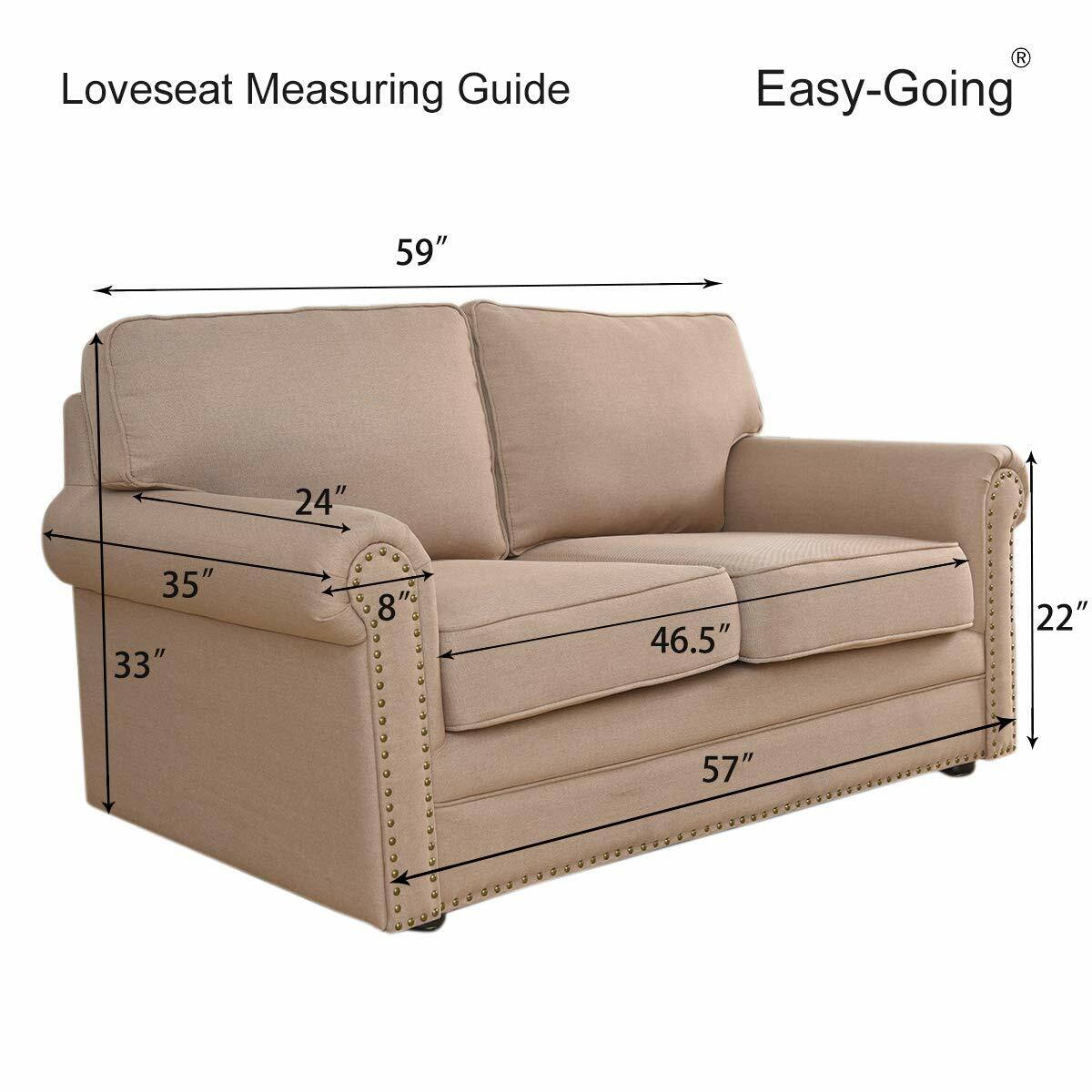 Easy-Going Stretch Loveseat Slipcover 1-Piece Sofa Cover Furniture Protector