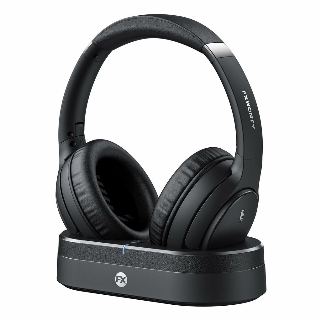 FXWONTY Wireless Headphones for TV, TV Headphones Wireless for Seniors with