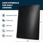 Cooks Innovations Non-Stick Oven Protector Mat - Heavy Duty Nonstick Oven Rack