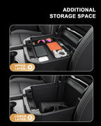 ECOZEN Center Console Organizer For 2021-2026 Chevy Tahoe/Suburban & GMC