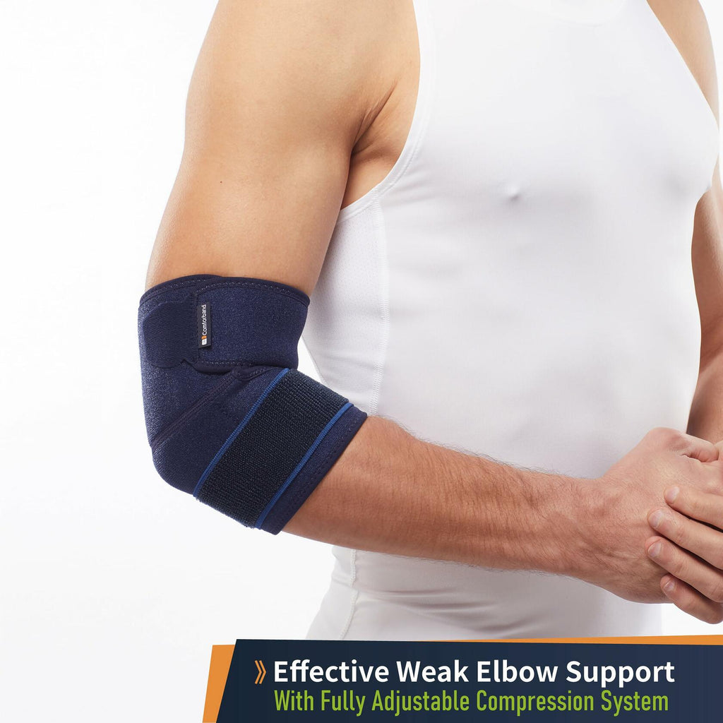 Comforband Adjustable Elbow Brace – Targeted Support for Tennis Elbow, Golfer's