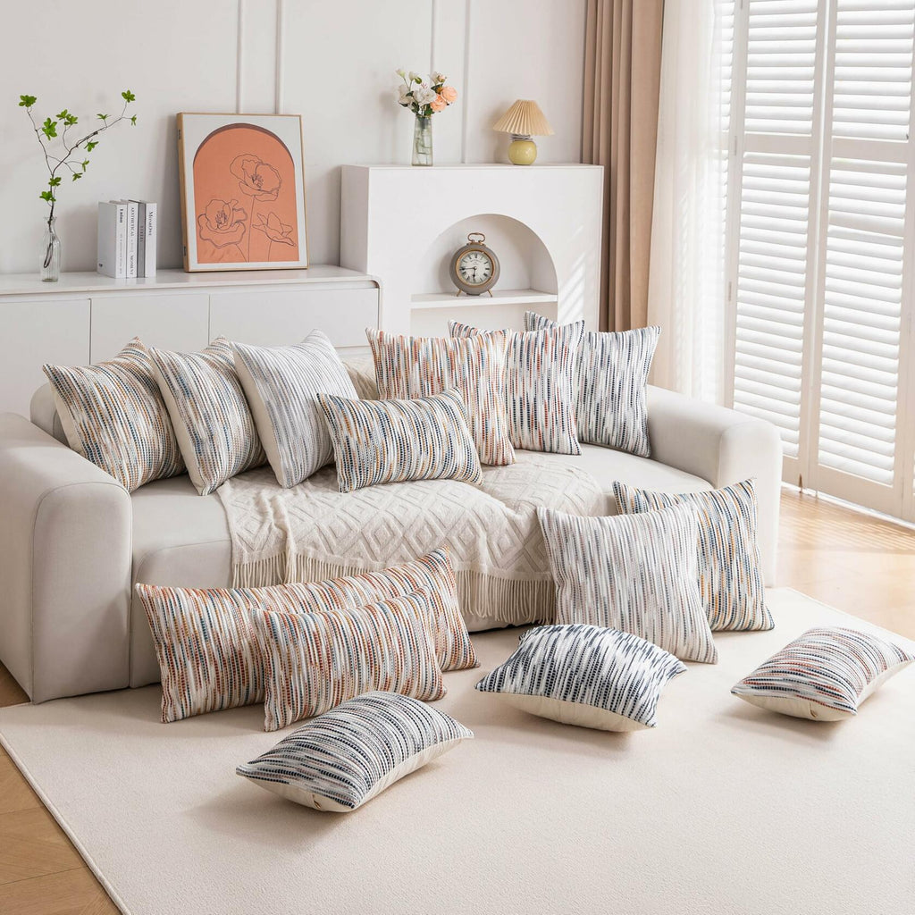 KOOLIFE Boho Long Lumbar Body Decorative Throw Pillow Covers 14x36 Inch Pack of