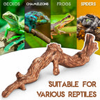 Eckpo Lifelike Resin Climbing Root Branch Decor for Reptile Terrarium, Reptile