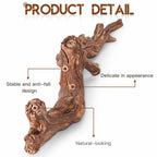 Eckpo Lifelike Resin Climbing Root Branch Decor for Reptile Terrarium, Reptile