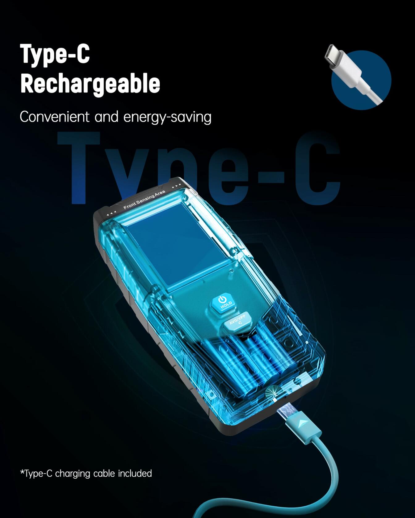 ERICKHILL EMF Meter, Detects Electric and Magnetic Fields, Handheld Digital EMF
