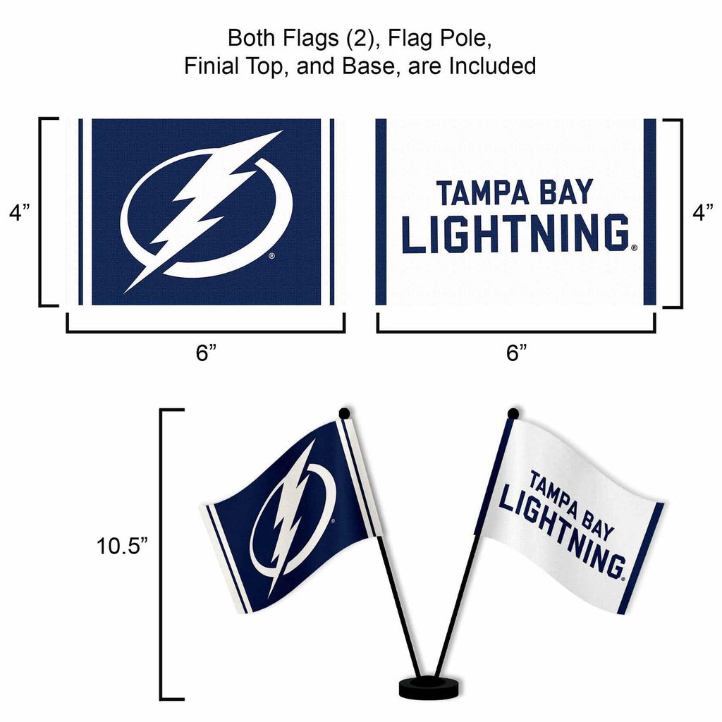 WinCraft Tampa Bay Lightning Desk and Table Top Flags