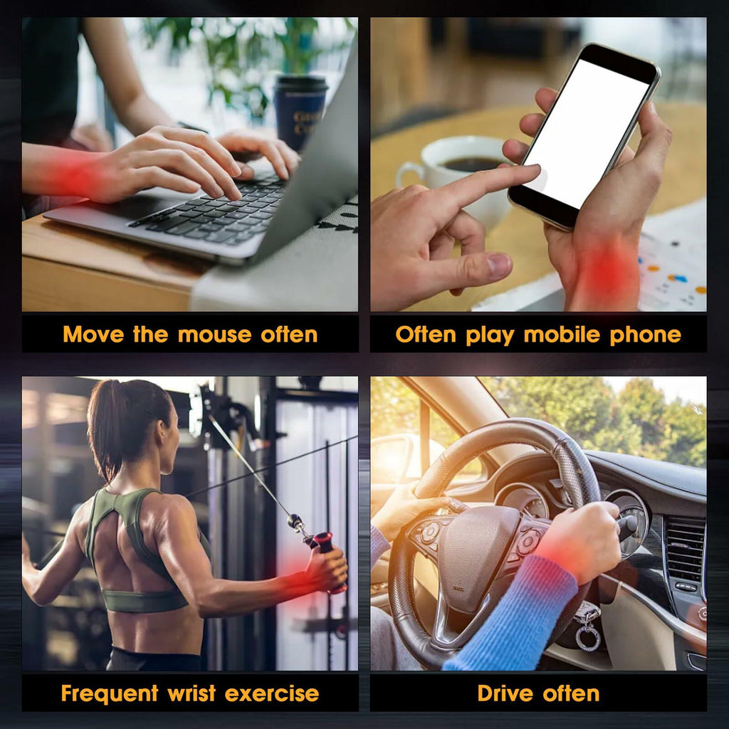 JIN BD Wrist Trainer Ball Auto-Start Gyroscopic Forearm Exerciser Gyro Ball for