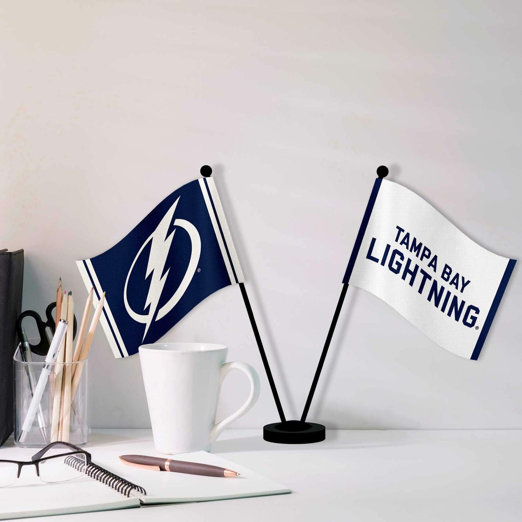 WinCraft Tampa Bay Lightning Desk and Table Top Flags