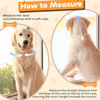 Soft Dog Cone Collar for Large Medium Small Dogs, Adjustable Cones for Dogs to