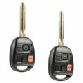 2 PACK Car Key Fob Keyless Entry Remote fits Toyota 1998 1999 2000 2001 2002