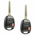 2 PACK Car Key Fob Keyless Entry Remote fits Toyota 1998 1999 2000 2001 2002