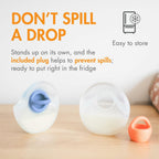 OPEN BOX Boon Trove Silicone Manual Breast Pump Set - Hands Free Breast Milk