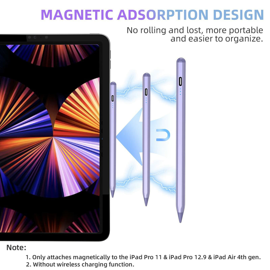 MMK Stylus Pen for iPad 6th-10th, A16, Energy-Saving Fast Charging Apple Pencil