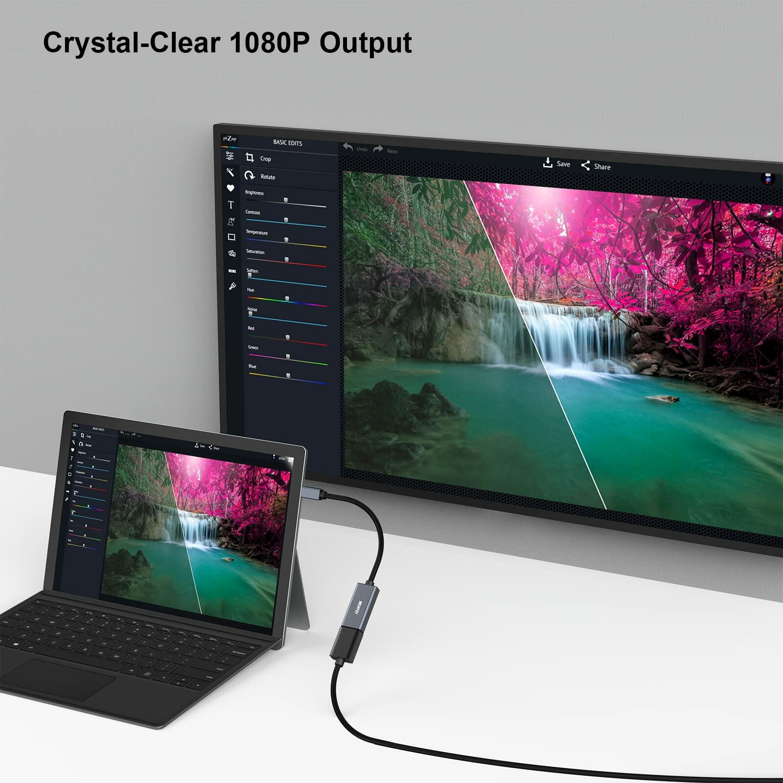 BENFEI Mini DisplayPort to HDMI Adapter 4K, Thunderbolt 2 to HDMI Adapter