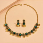 Frodete Indian Jewelry Sets for Women Traditional Bohemian Wedding Jewelry Set