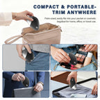 Electric Nail Clipper, Upgraded Toe Nail Clippers with Replacement Blade Heads,