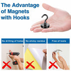 LOVIMAG Magnetic Hooks, 50lbs+ Magnets Hook 2026 Cruise Cabin Ship Essentials