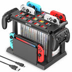 Switch Organizer Station with Controller Charger, Charging Dock for Nintendo