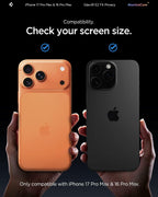 Spigen AluminaCore Tempered Glass Screen Protector [Glas.tR EZ Fit - Privacy]