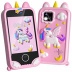 Kids Phone - Toddler Girl Toys for Age 3-10, Christmas Birthday Gifts for Girls,