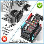 Switch Organizer Station with Controller Charger, Charging Dock for Nintendo