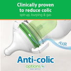 Dr. Brown's Natural Flow Anti-Colic Options+ Wide-Neck Glass Baby Bottles 5