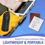 2-Pack Airplane Foot Hammock for Plane Travel - Travel Essentials Length