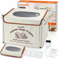 Folding Bread Proofing Box with Temp Control(50-122℉) & 48H Timer, Dough Proofer