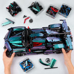 BTEC Super Cars Building Kits for Adults, 2036 PCS Technique Remote Control
