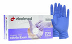 Dealmed Nitrile Exam Gloves Small 200 Count - Disposable, Latex-Free,