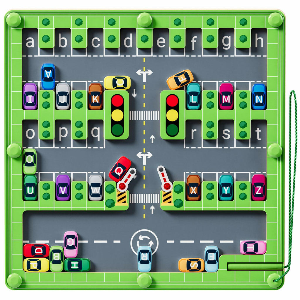zhiwuzhu Magnetic Alphabet Maze,Montessori Toys,Alphabet Puzzle Toddler Toys for