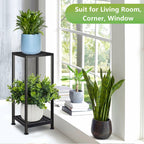 Lilybud--lily Plant Stand Indoor Outdoor Heavy Duty Wrought Iron Pedestal Stands