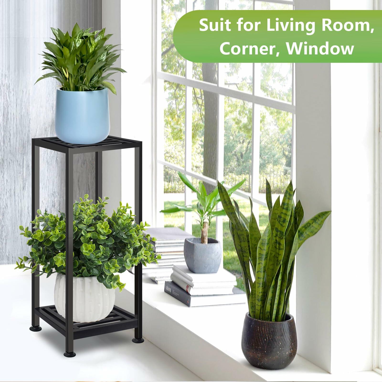 Lilybud--lily Plant Stand Indoor Outdoor Heavy Duty Wrought Iron Pedestal Stands