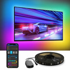 Govee TV LED Backlight,RGBIC Smart LED Strip Lights for 70-80 inch TVs,