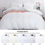 HOMBYS Oversized King Duvet Cover 120 x120 Inch, Ultra Soft Microfiber Olive